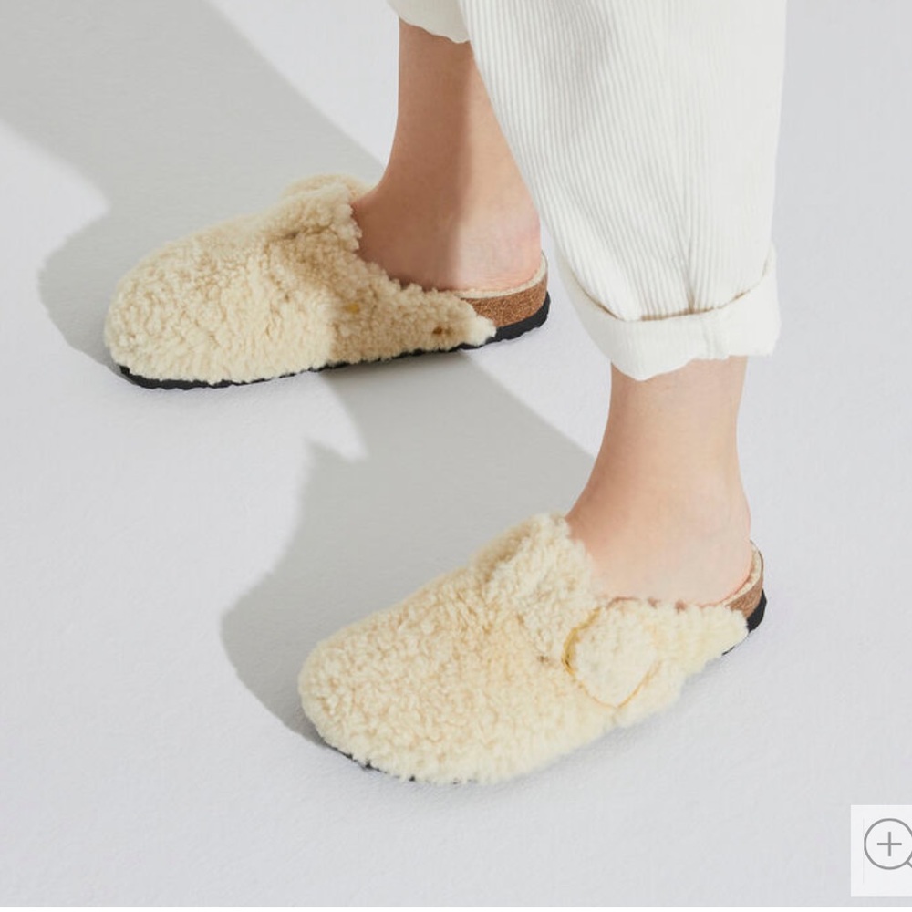 Birkenstock Boston Big Buckle Platform
Shearling